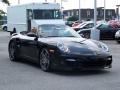 2008 Black Porsche 911 Turbo Cabriolet  photo #3