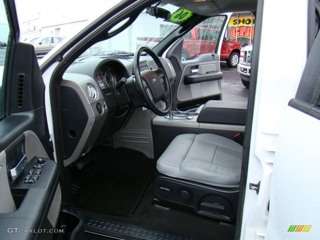 2006 F150 FX4 SuperCrew 4x4 - Oxford White / Black photo #8