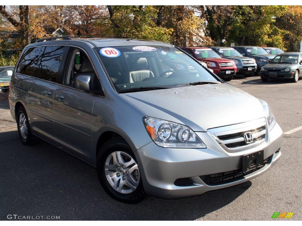 2006 Odyssey EX-L - Slate Green Metallic / Gray photo #3