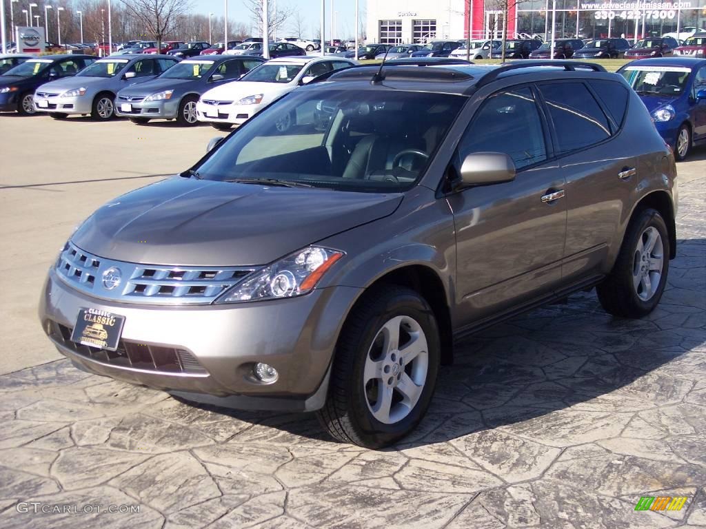 2004 Murano SL AWD - Polished Pewter Metallic / Charcoal photo #2