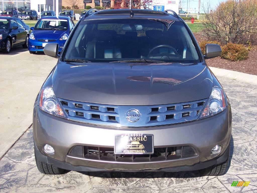 2004 Murano SL AWD - Polished Pewter Metallic / Charcoal photo #5