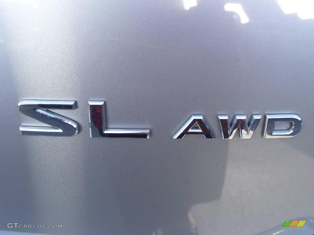 2005 Murano SL AWD - Sheer Silver Metallic / Charcoal photo #4