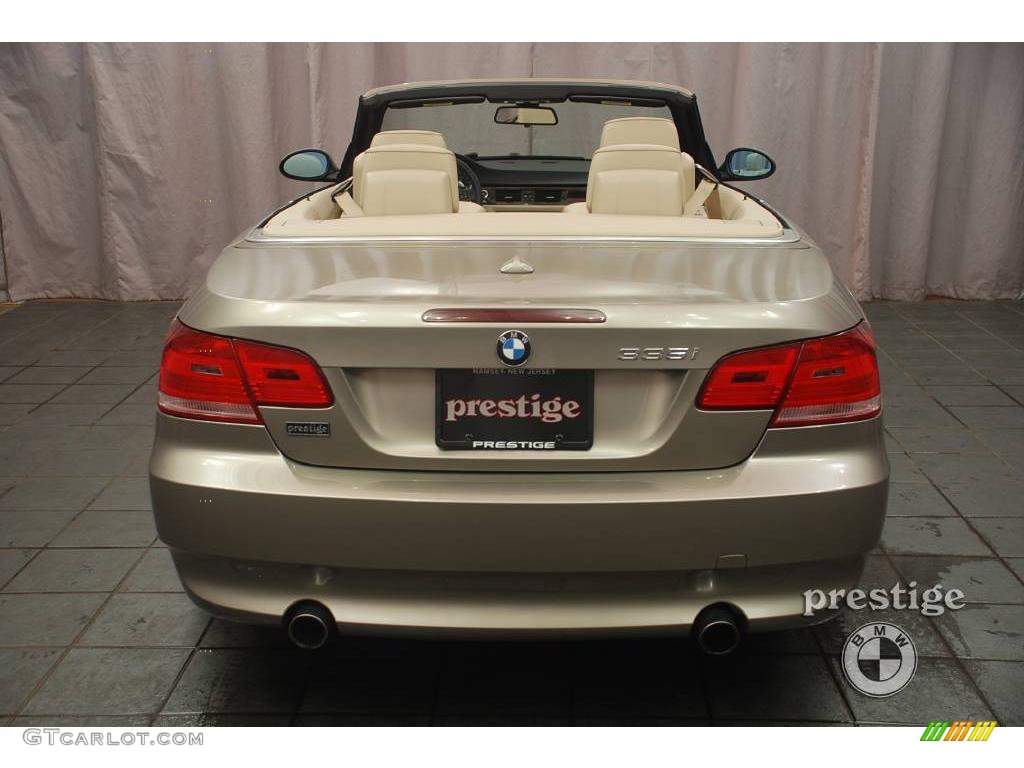 2007 3 Series 335i Convertible - Platinum Bronze Metallic / Cream Beige photo #6