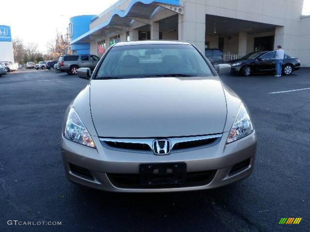 2007 Accord EX-L Sedan - Desert Mist Metallic / Ivory photo #8