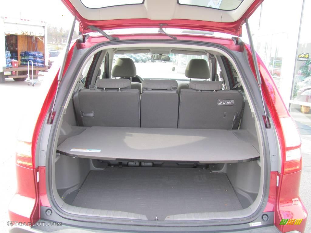 2007 CR-V EX 4WD - Tango Red Pearl / Gray photo #17