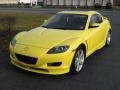 2004 Lightning Yellow Mazda RX-8   photo #2