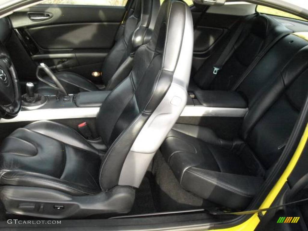 2004 RX-8  - Lightning Yellow / Black photo #8
