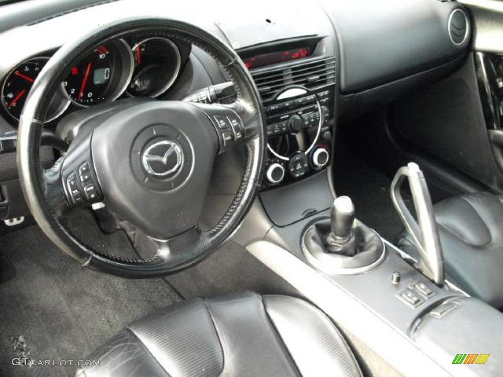 2004 RX-8  - Lightning Yellow / Black photo #9