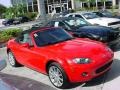 2006 True Red Mazda MX-5 Miata Grand Touring Roadster  photo #2