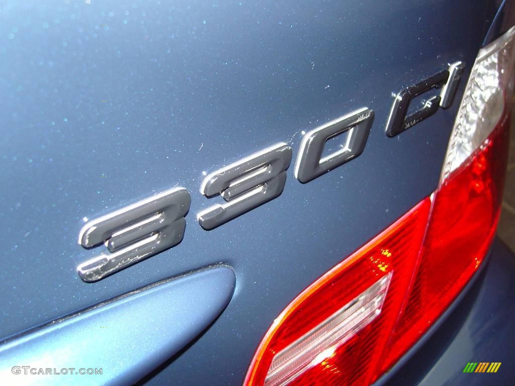 2005 3 Series 330i Coupe - Monaco Blue Metallic / Grey photo #10