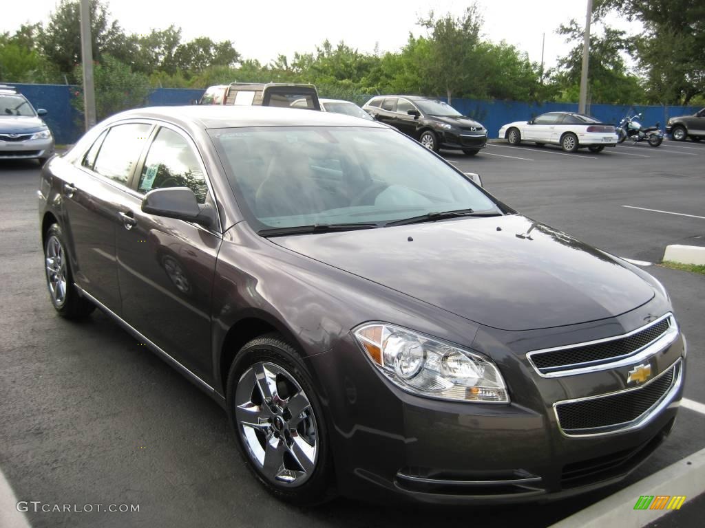 2010 Malibu LT Sedan - Taupe Gray Metallic / Titanium photo #1