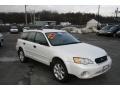 2006 Satin White Pearl Subaru Outback 2.5i Wagon  photo #3