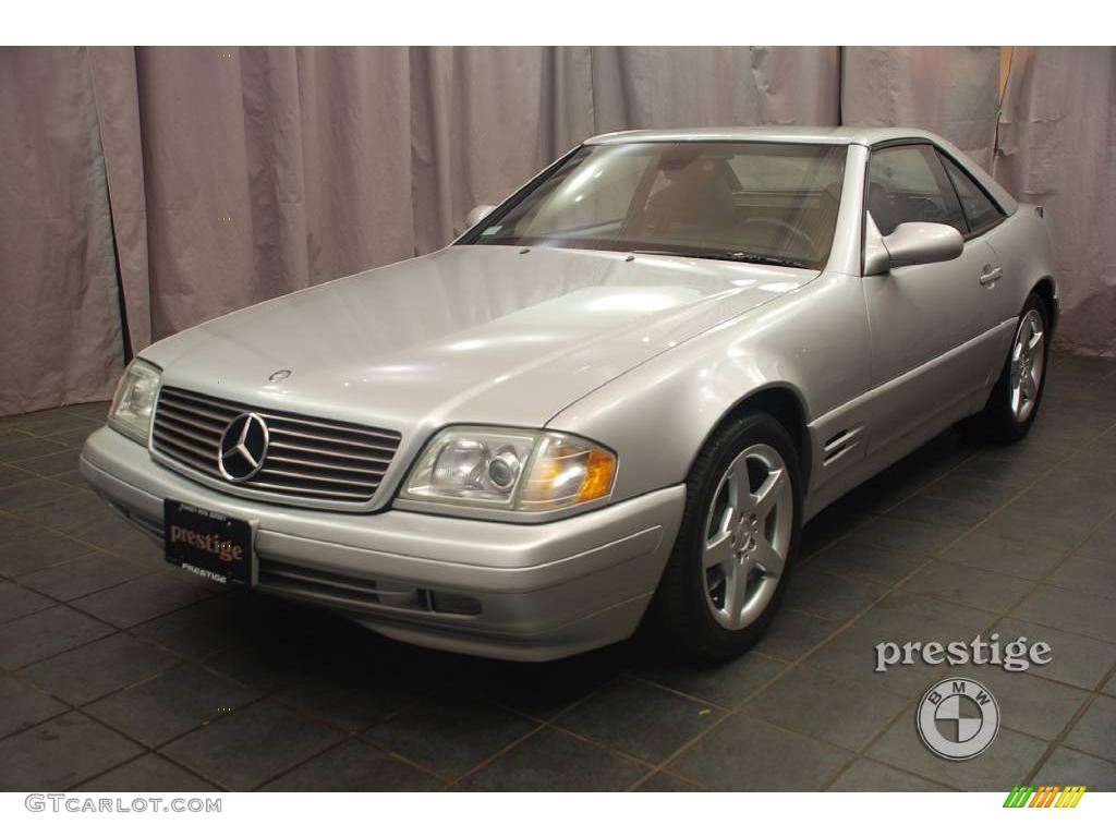 1999 SL 500 Roadster - Brilliant Silver Metallic / Black photo #1