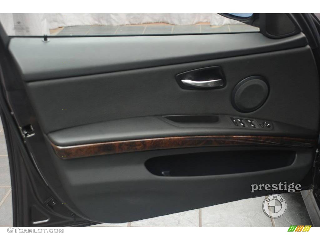 2008 3 Series 328xi Wagon - Sparkling Graphite Metallic / Black photo #9