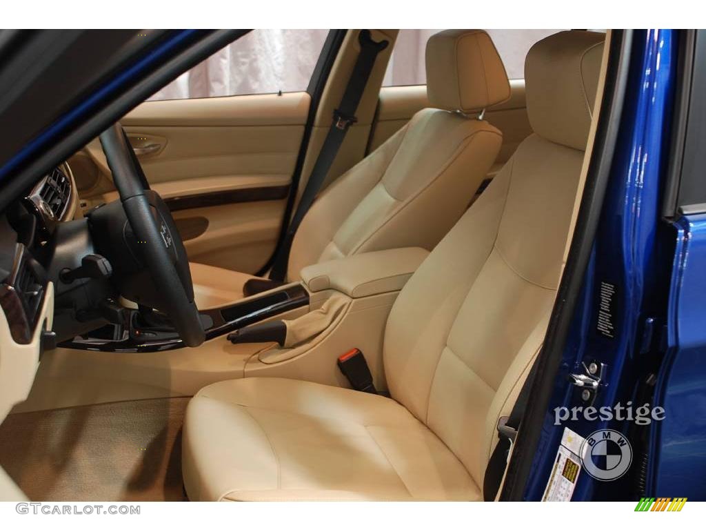 2008 3 Series 328xi Sedan - Montego Blue Metallic / Beige photo #11