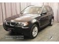 2006 Black Sapphire Metallic BMW X3 3.0i  photo #1