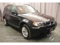 2006 Black Sapphire Metallic BMW X3 3.0i  photo #7