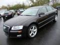 2008 Cherry Black Pearl Effect Audi A8 L 4.2 quattro #21555856