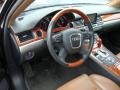 2008 Cherry Black Pearl Effect Audi A8 L 4.2 quattro  photo #11