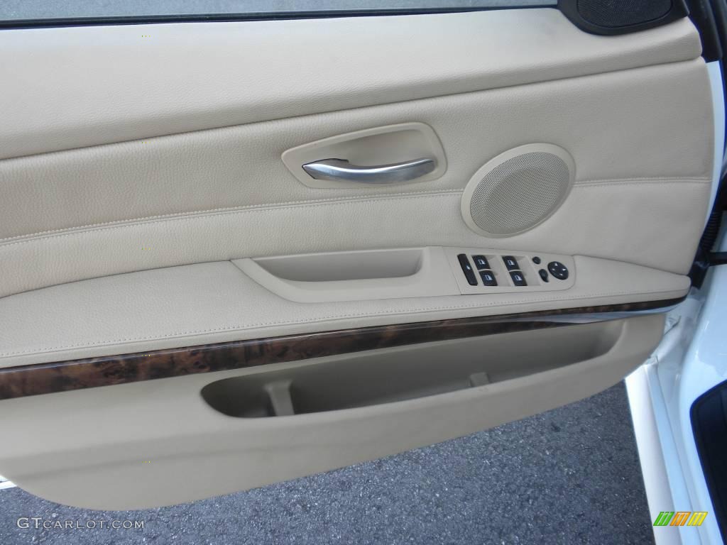 2007 3 Series 328i Wagon - Alpine White / Beige Dakota Leather photo #8
