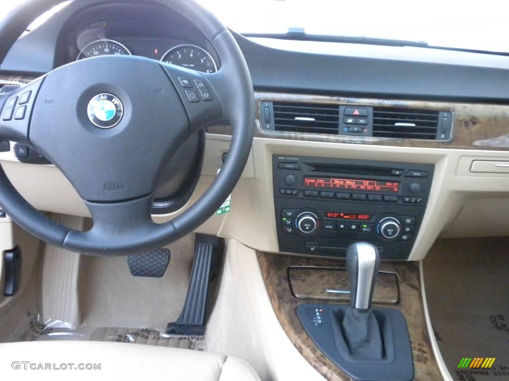 2007 3 Series 328i Wagon - Alpine White / Beige Dakota Leather photo #15