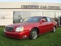 2004 Crimson Red Pearl Cadillac DeVille DHS  photo #1