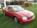 2004 Crimson Red Pearl Cadillac DeVille DHS  photo #3