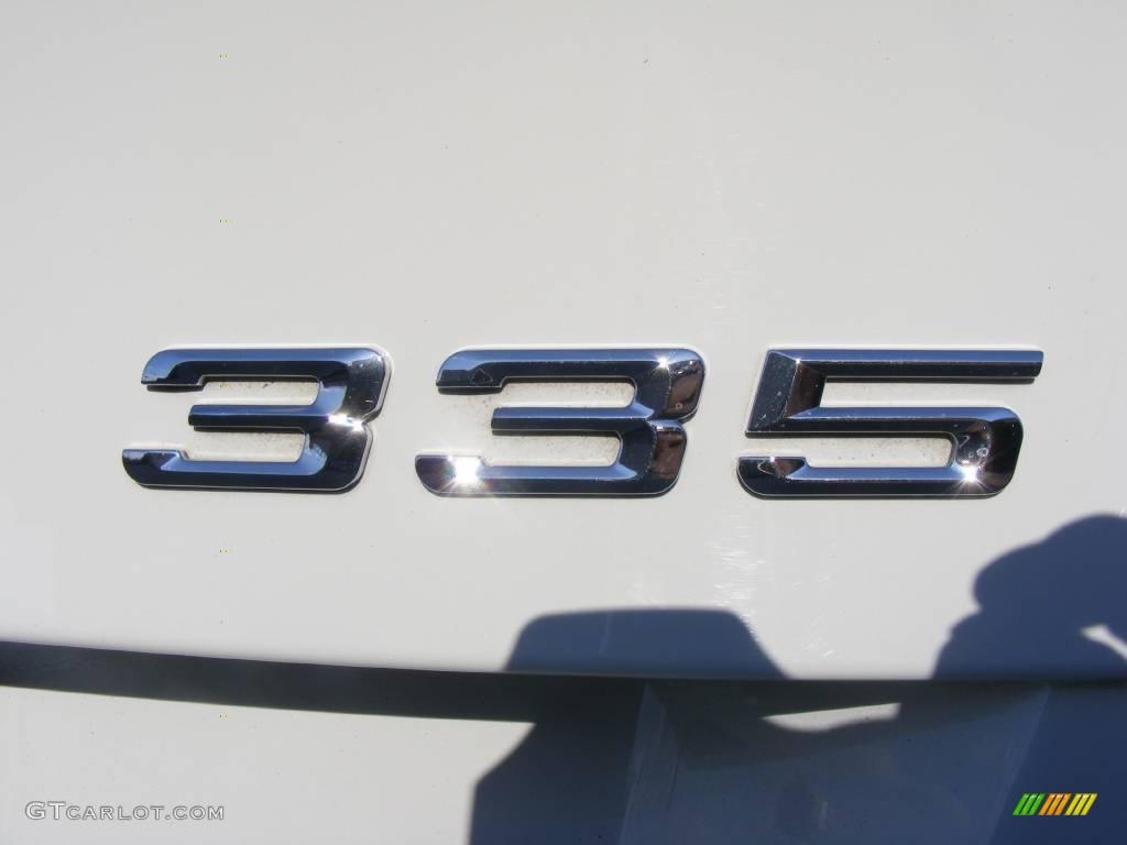 2008 3 Series 335i Sedan - Alpine White / Beige photo #20