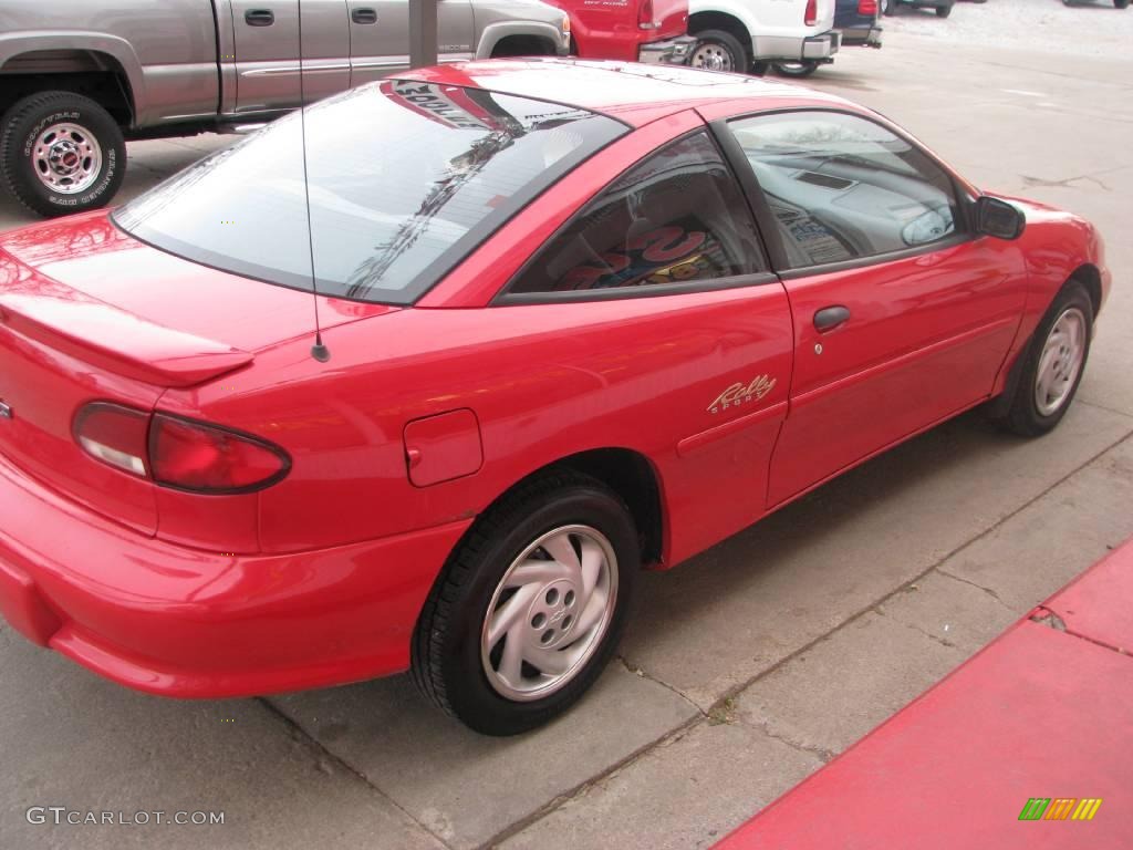 1999 Cavalier RS Coupe - Bright Red / Graphite photo #5
