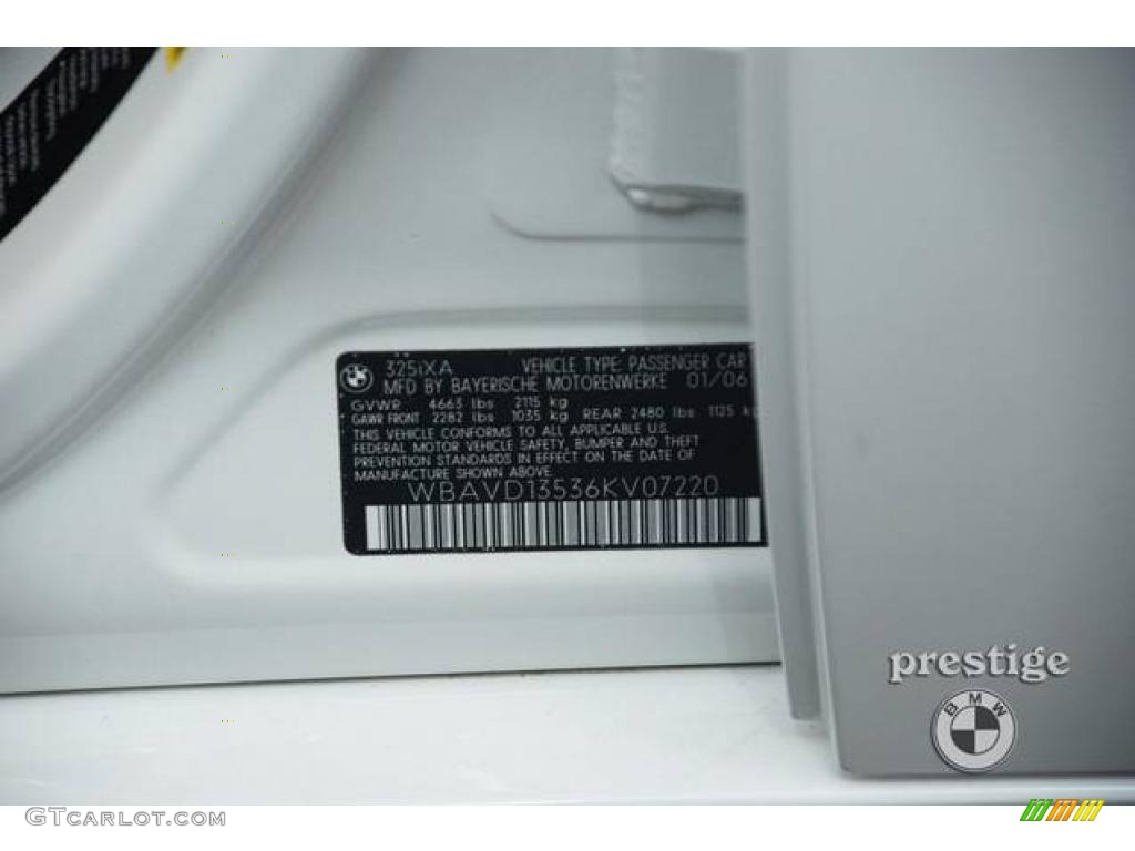 2006 3 Series 325xi Sedan - Alpine White / Beige photo #10
