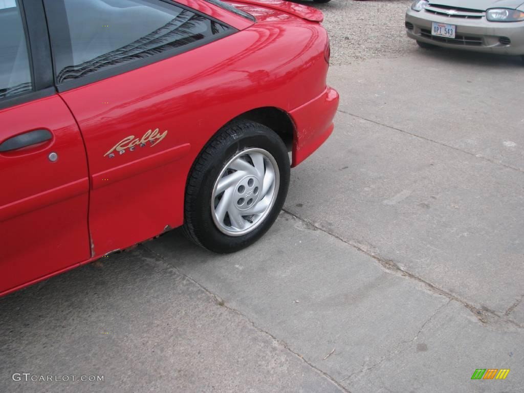 1999 Cavalier RS Coupe - Bright Red / Graphite photo #9