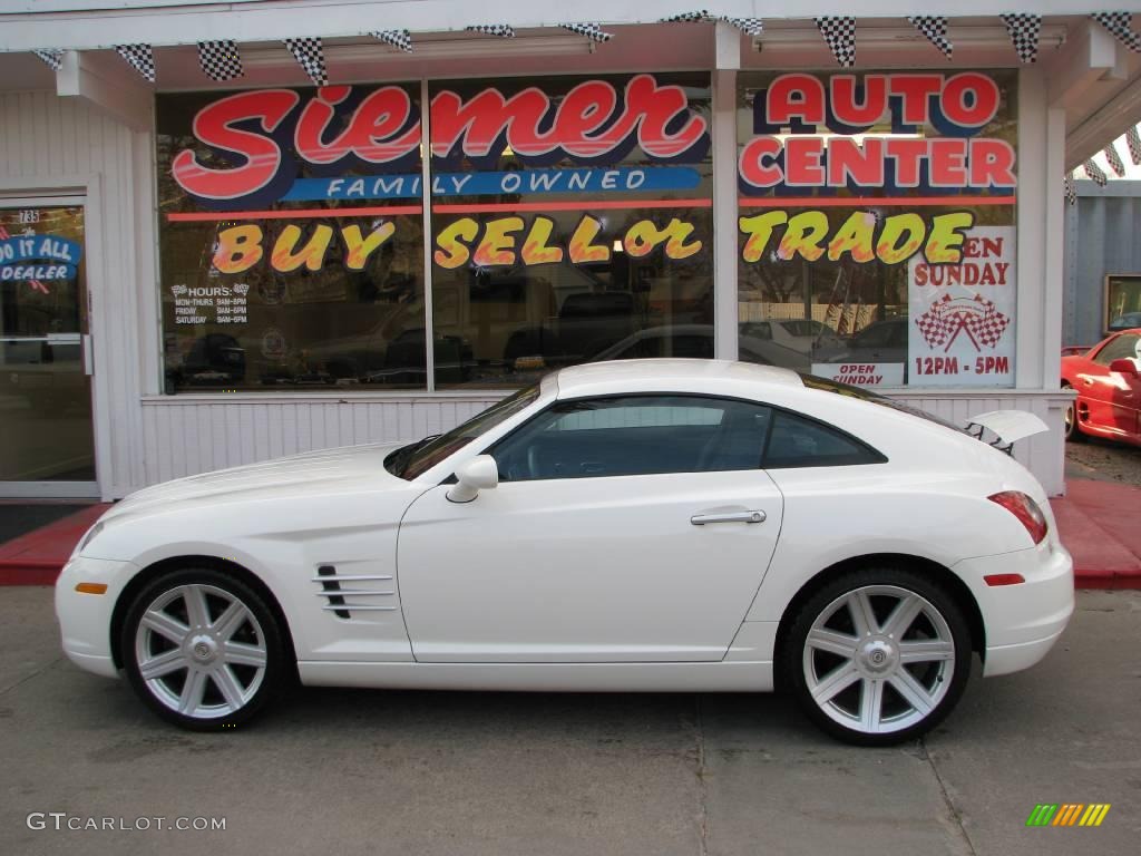 Alabaster White Chrysler Crossfire