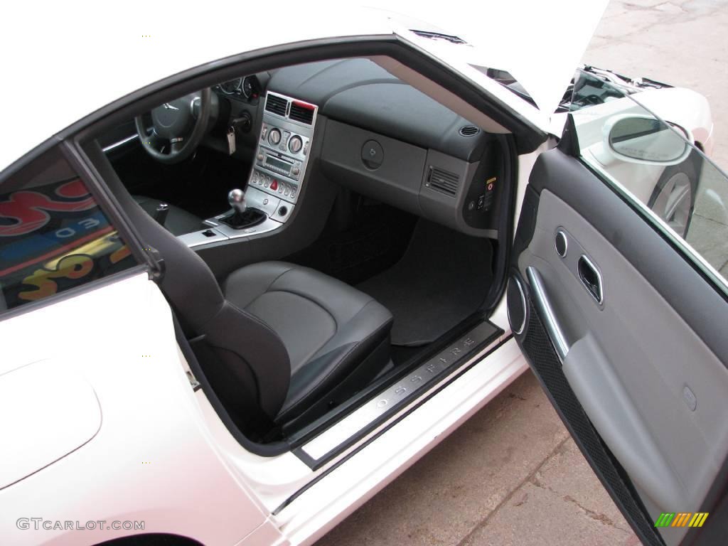 2004 Crossfire Limited Coupe - Alabaster White / Dark Slate Gray/Medium Slate Gray photo #8