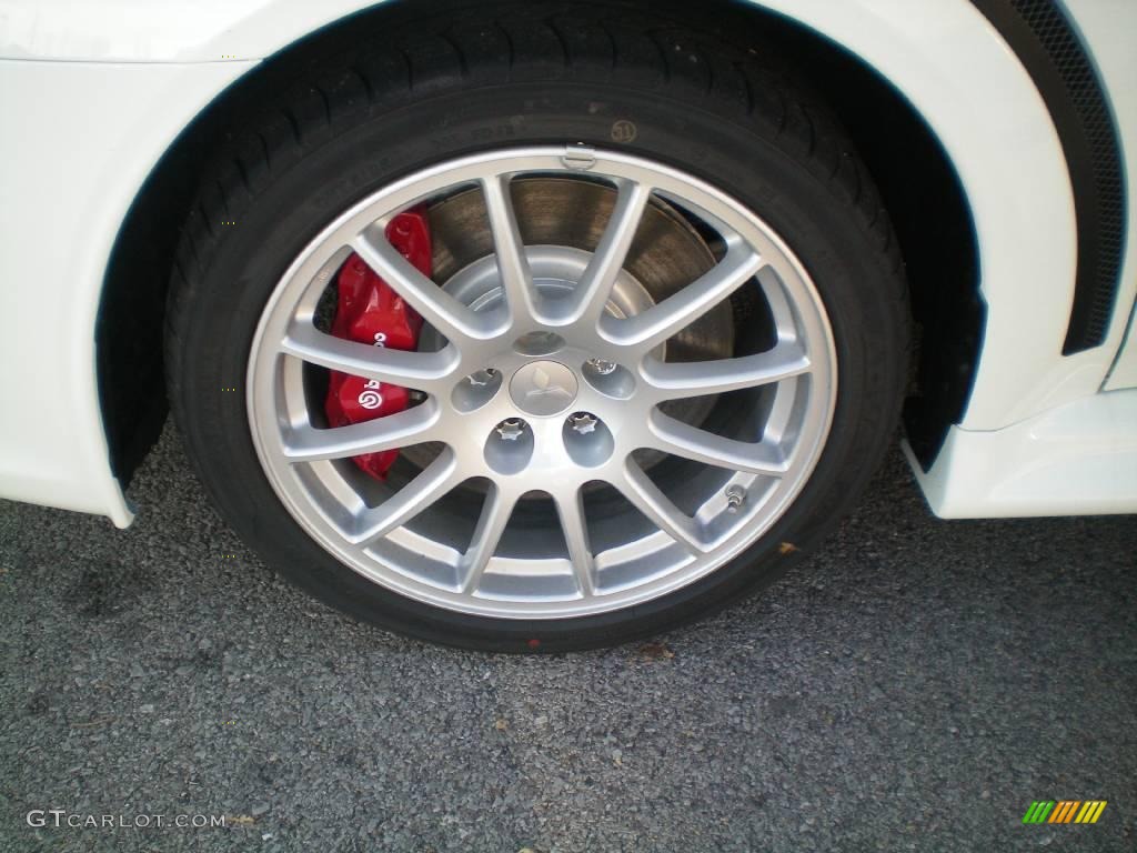 2010 Lancer Evolution GSR - Wicked White / Black Sport Fabric photo #24