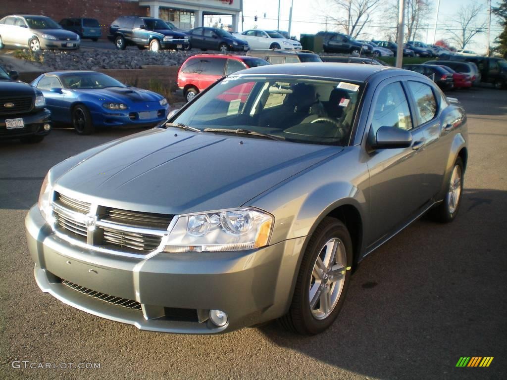 2010 Avenger R/T - Silver Steel Metallic / Dark Slate Gray photo #1