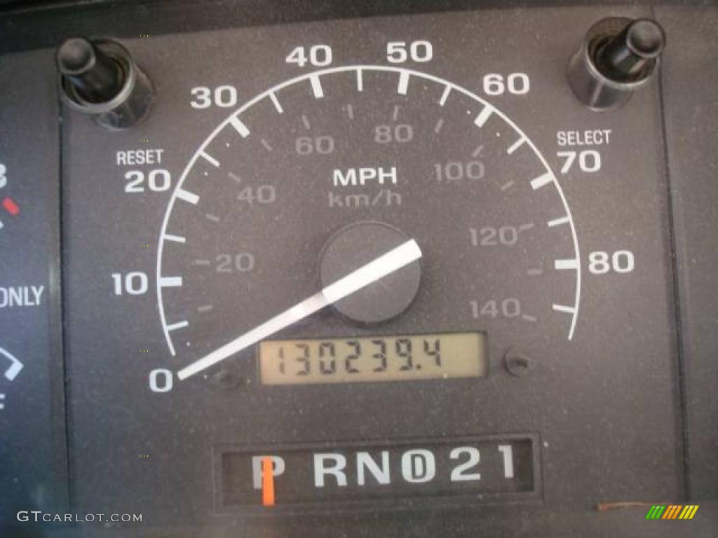 1996 F250 XL Extended Cab 4x4 - Dark Tourmaline Green Metallic / Beige photo #15