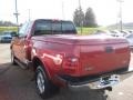 2002 Toreador Red Metallic Ford F150 Lariat SuperCab 4x4  photo #3