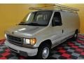 2000 Harvest Gold Metallic Ford E Series Van E150 Commercial  photo #28