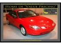 2002 Bright Red Ford Escort ZX2 Coupe  photo #1