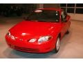 2002 Bright Red Ford Escort ZX2 Coupe  photo #3