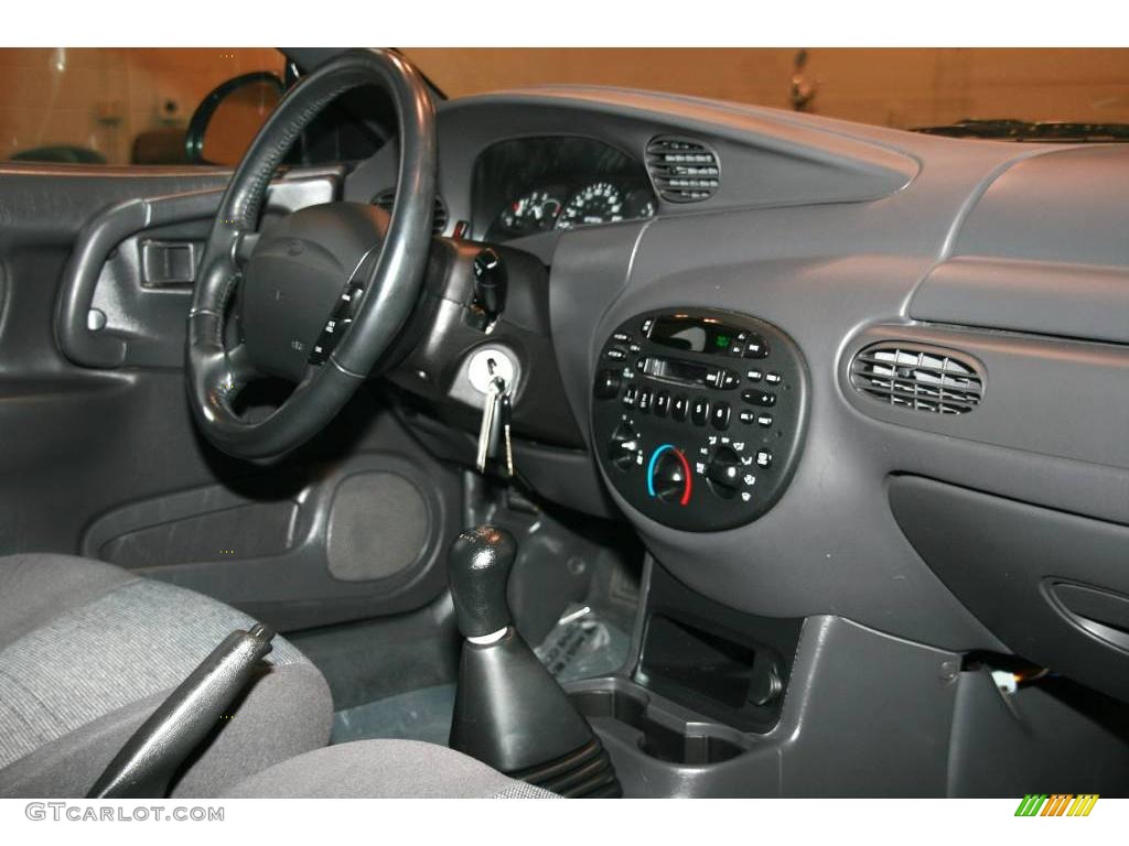 2002 Escort ZX2 Coupe - Bright Red / Dark Gray photo #6
