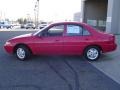 Bright Red - Escort SE Sedan Photo No. 2