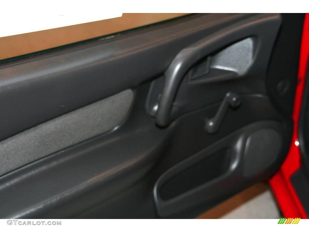 2002 Escort ZX2 Coupe - Bright Red / Dark Gray photo #14