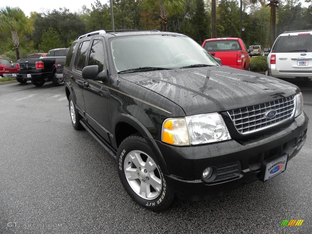 Black Ford Explorer