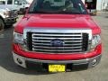 2010 Vermillion Red Ford F150 XLT SuperCrew  photo #1