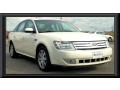 2009 White Suede Ford Taurus SEL  photo #6