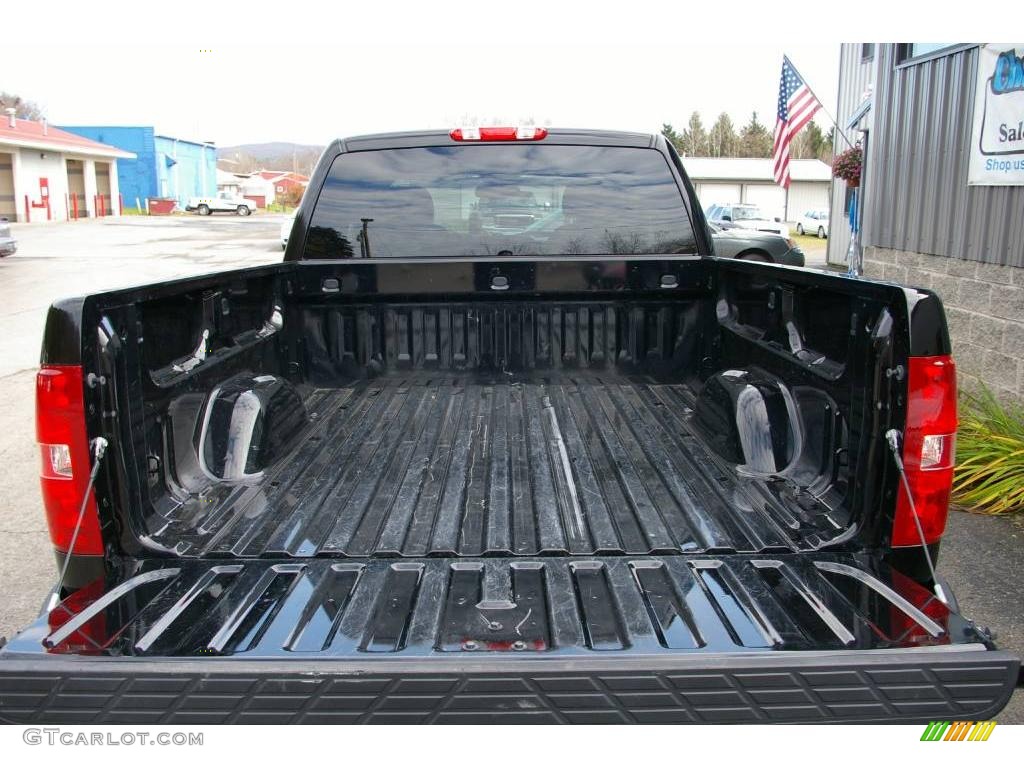 2008 Silverado 1500 Z71 Extended Cab 4x4 - Black / Ebony photo #13