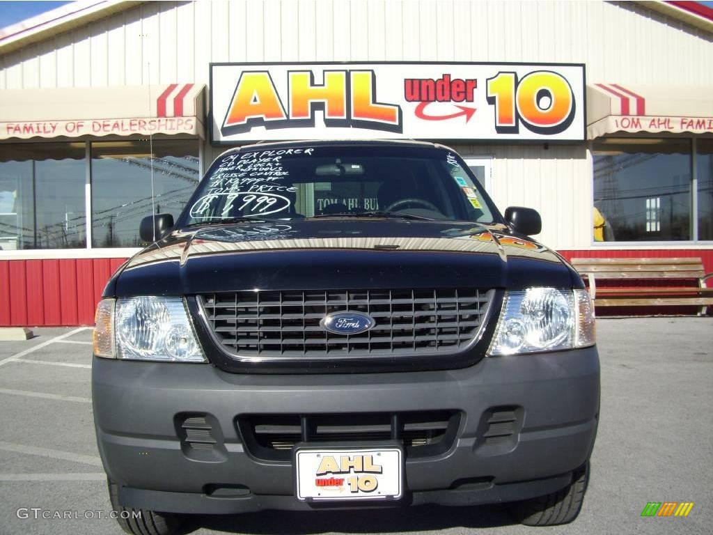 2004 Explorer XLS 4x4 - Black / Graphite photo #1