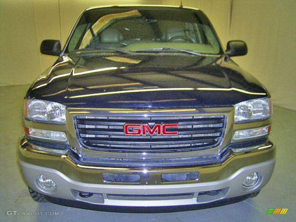 2006 Sierra 1500 Z71 Extended Cab 4x4 - Deep Blue Metallic / Pewter photo #5