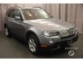 2007 Silver Grey Metallic BMW X3 3.0si  photo #7